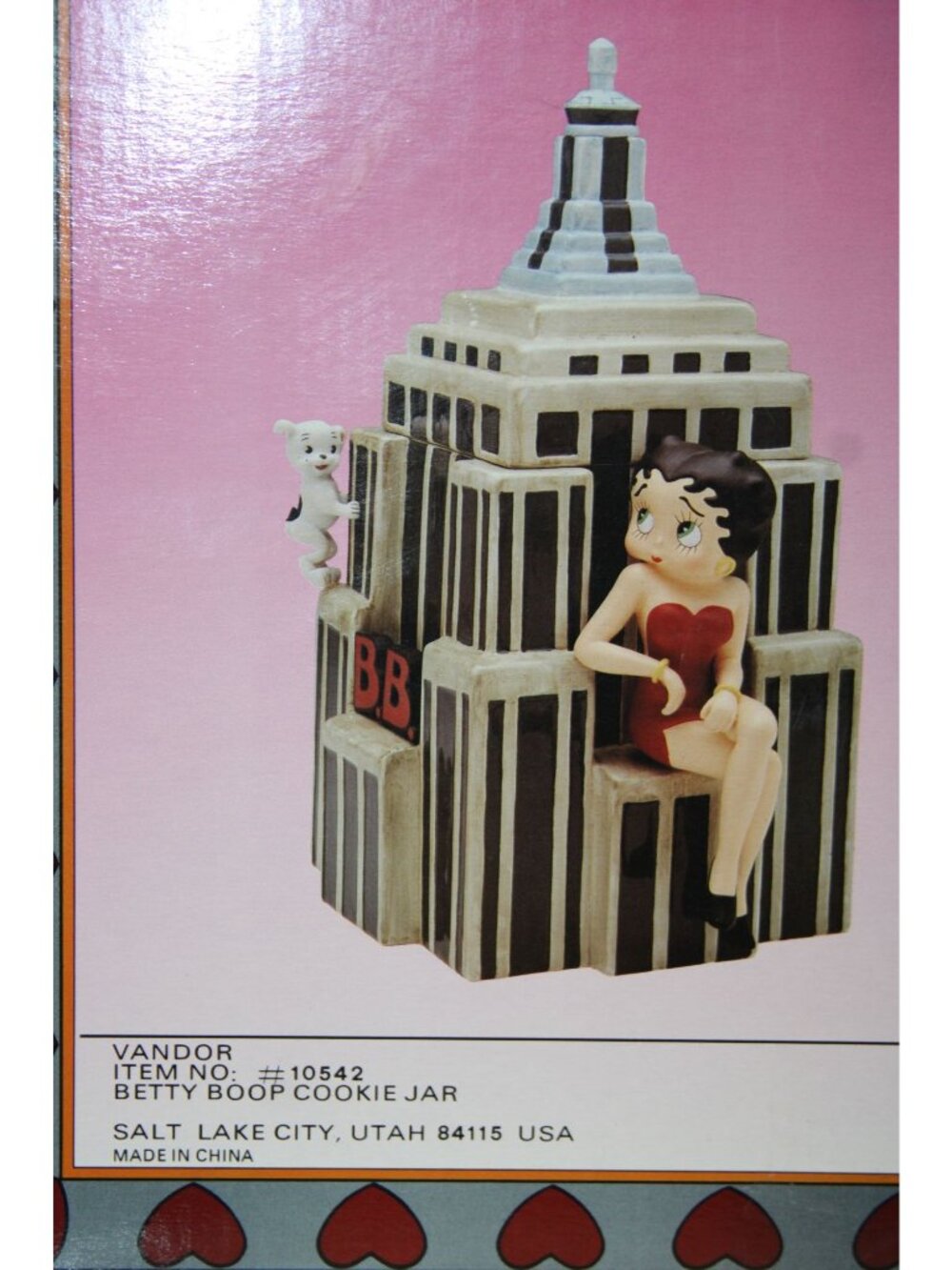Cookie Jar - Betty Boop Empire State Building - Vandor